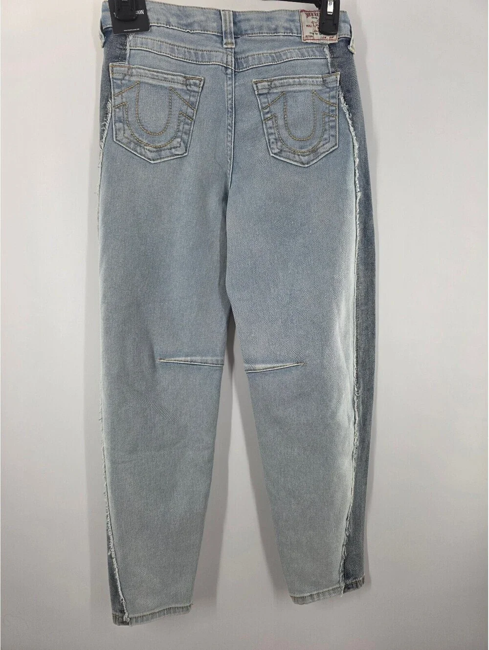 True Religion Sophie Mid Rise Barrel Jeans Size 14